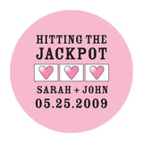 Slot Machine Mini Stickers Lavender