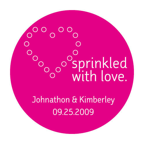 Sprinkled with Love Stickers Lavender