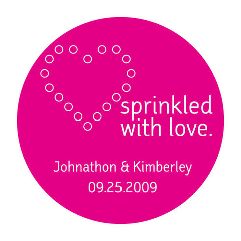 Sprinkled with Love Stickers Lavender