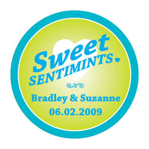 "Sweet Sentimints" Stickers
