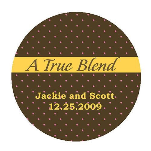 "A True Blend" Stickers