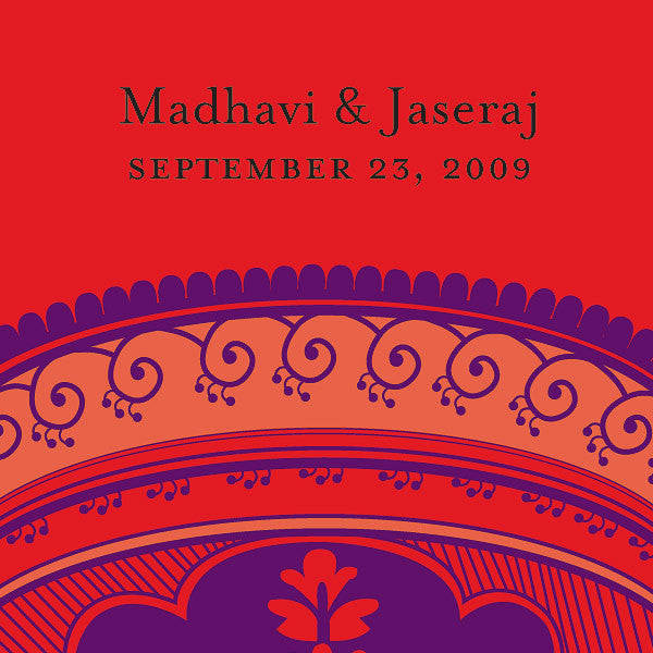 Indian Theme Favor - Place Cards