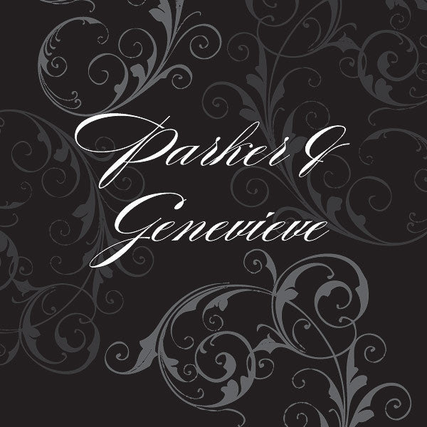 Filigree Design Favor / Place Cards Lavender