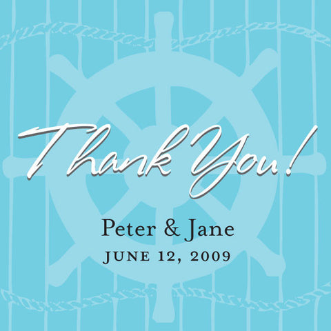 Boat Wheel Favor / Place Cards Lavender