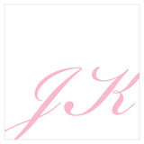 Elegant Script Monogram Favor / Place Cards Lavender