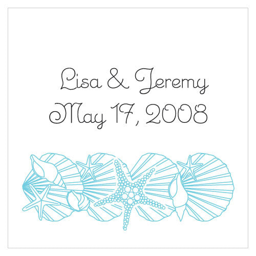 Simply Starfish Favor / Place Cards Lavender