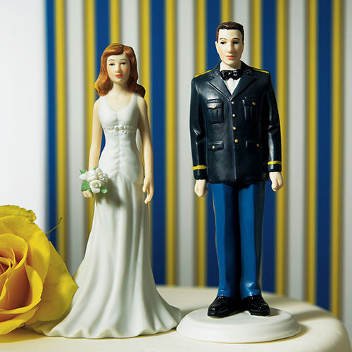 Military Groom in U.S. Army Dress Uniform Figurine Military Groom in U.S. Army Dress Uniform Figurine