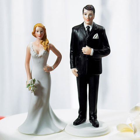 "Curvy and Burly" Figurines "The Curvy Bride" Figurine