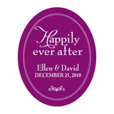 Happily Ever After Frame Sticker Lavender