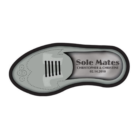 Sole Mates Man Shoe Sticker Lavender