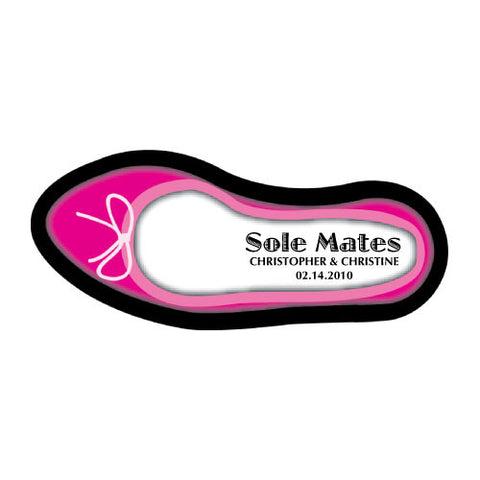 Sole Mates Woman Shoe Sticker Lavender