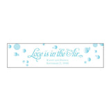 Love is in the Air Bubble Sticker Lavender