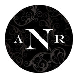 Filigree Monogram Sticker Lavender