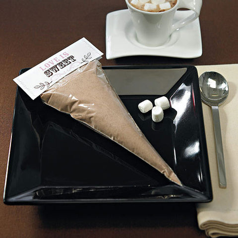 Cone Shape Clear Cellophane Candy Bags