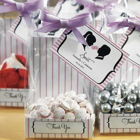 Clear Flat Bottom Gusset Cello Candy Bag