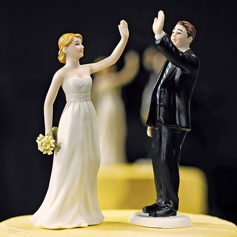 High Five - Bride and Groom Figurines Bride Figurine