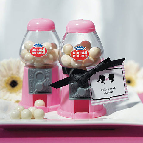 Mini Classic Pink Gumball Dispenser