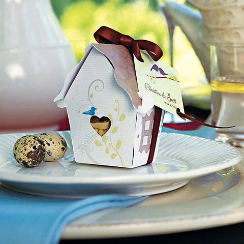 Small Bird House Wedding Favors