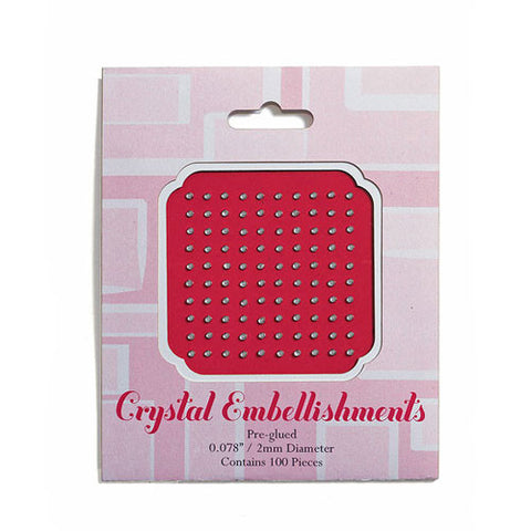 Stationery Jewels in Clear Crystal 3mm (72 per package)