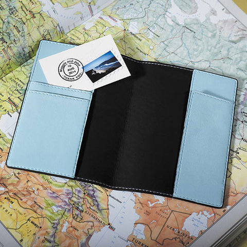 Mr. & Mrs. Passport Covers Gift Set