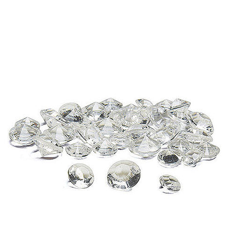 Acrylic Diamond Shaped Confetti Ruby