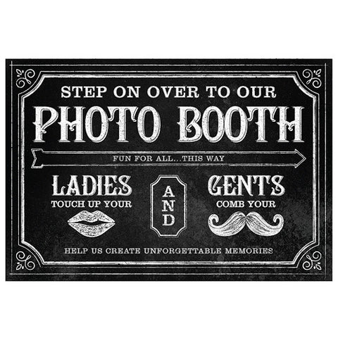 Personalized Directional Sign with Chalkboard Print Design