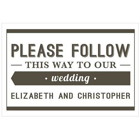 Bistro Bliss Directional Sign