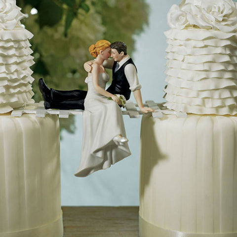 "The Look of Love" Bride and Groom Couple Figurine