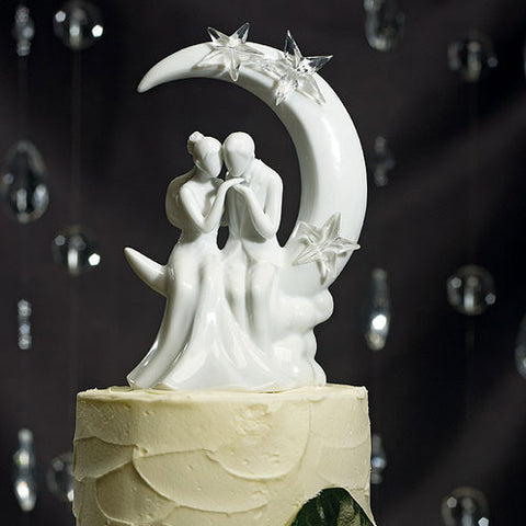 "Written in the Stars" Bride and Groom Couple Figurine
