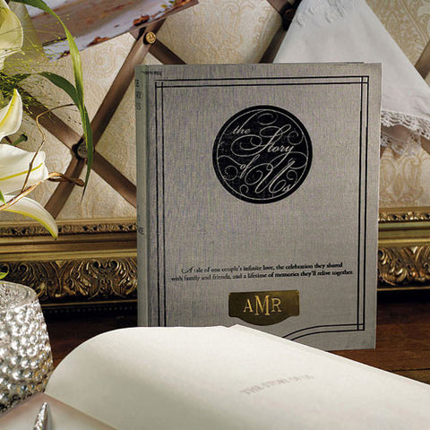 "Story of Us" Alternative Guest Book and Box