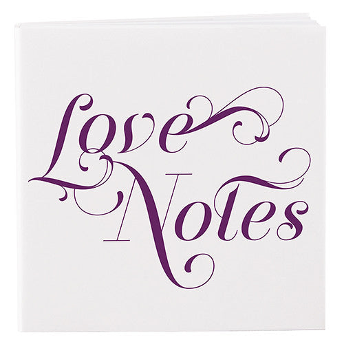 Notepad Favor with Personalized Expressions Cover Red Text With White Background