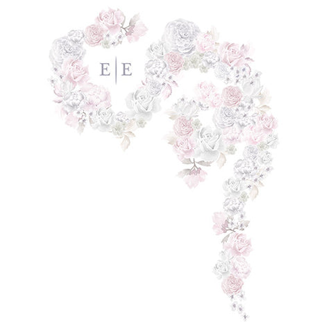 Floral Dreams Personalized Backdrop Bright