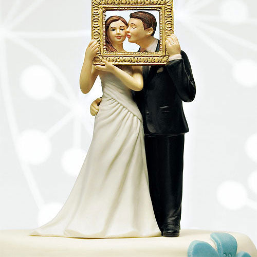 "Picture Perfect" Couple Figurine Medium Skin Tone