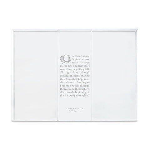 Modern Fairy Tale Personalized Shadow Box