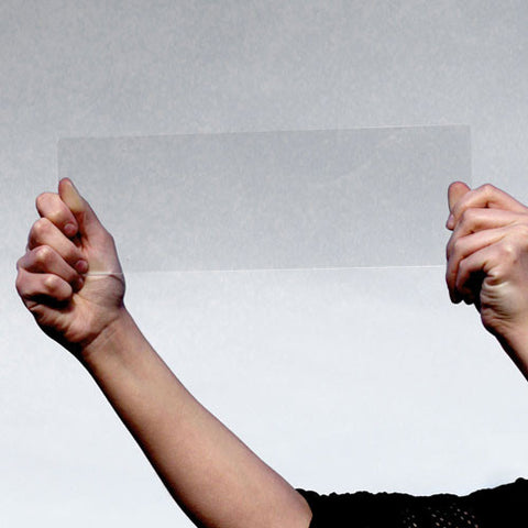 Transparent Acrylic Sign – Small