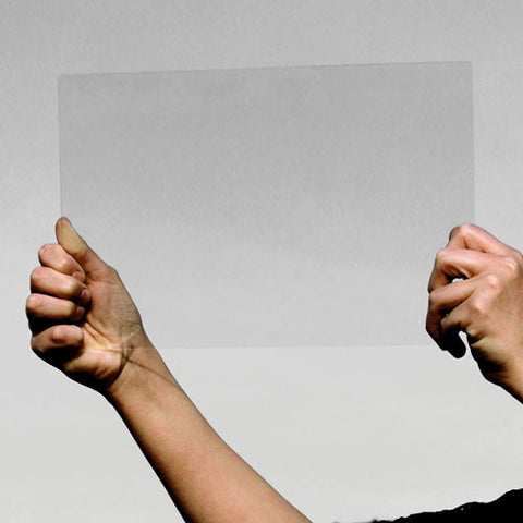 Transparent Acrylic Sign – Large