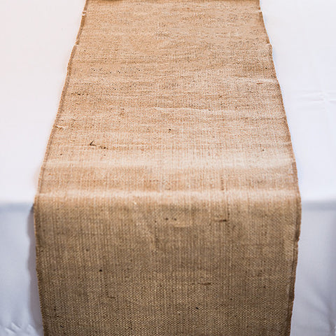 Burlap Table Runner (120" - 3.0m long)