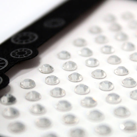 Premium Jewels With Adhesive Backing (3mm - 1-16") Sapphire Blue