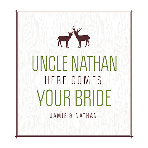 Woodland Style Ceremony Banner
