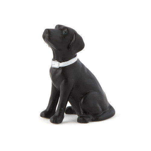 Labrador Dog Figurine Chocolate Brown