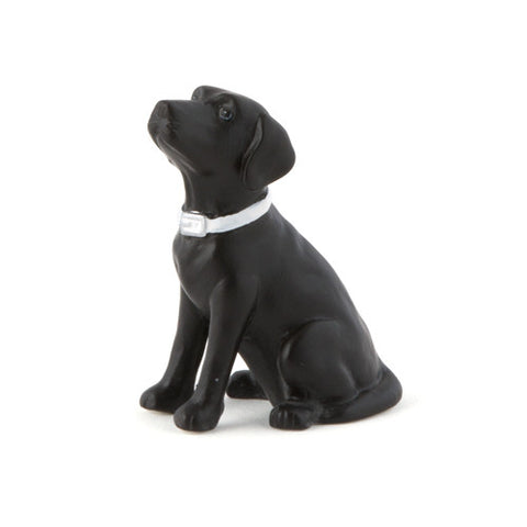 Labrador Dog Figurine Chocolate Brown