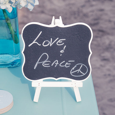White Wooden Easels - Medium White