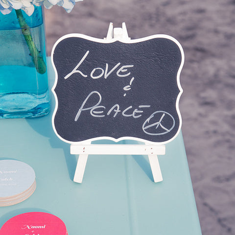 Decorative Chalkboards With White Frame - Medium White
