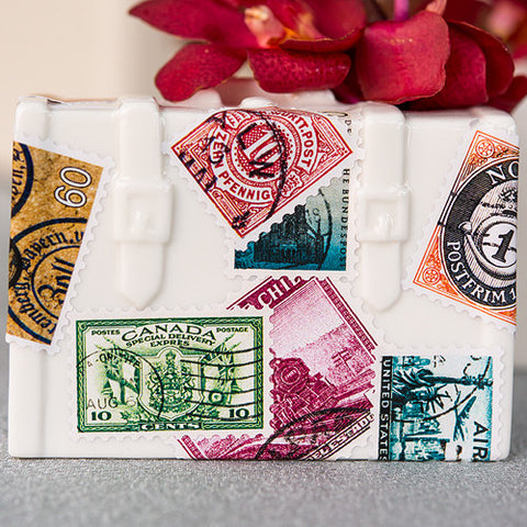 "Countries Around the Globe" Postage Stamp Sticker Assortment