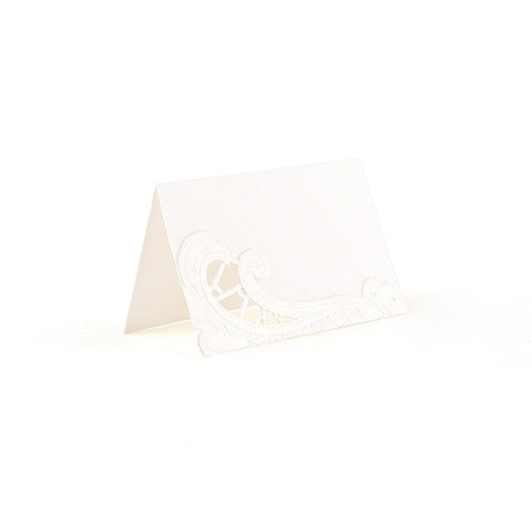 Lace Opulence Laser Embossed Place Cards