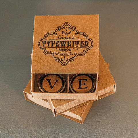 LOVE Vintage Typewriter Key Magnets Favor