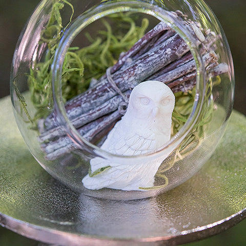 Miniature Woodland Assorted Animal Set White