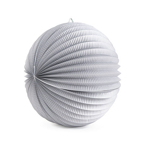 Watermelon Round Paper Lantern in Silver