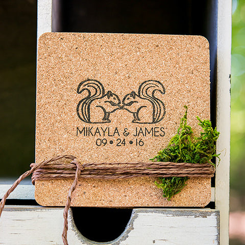 Square Cork Coasters