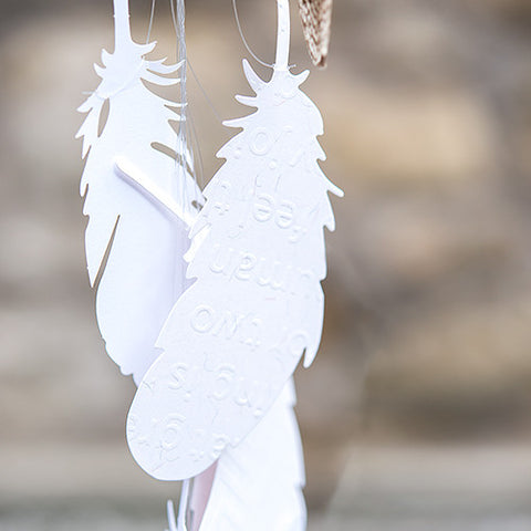 Decorative Paper Feather Assortment